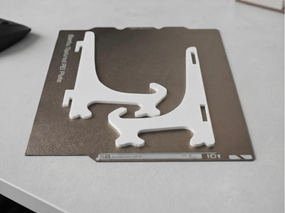 Universal Picture Frame Stand – 2-Piece Holder 3D model