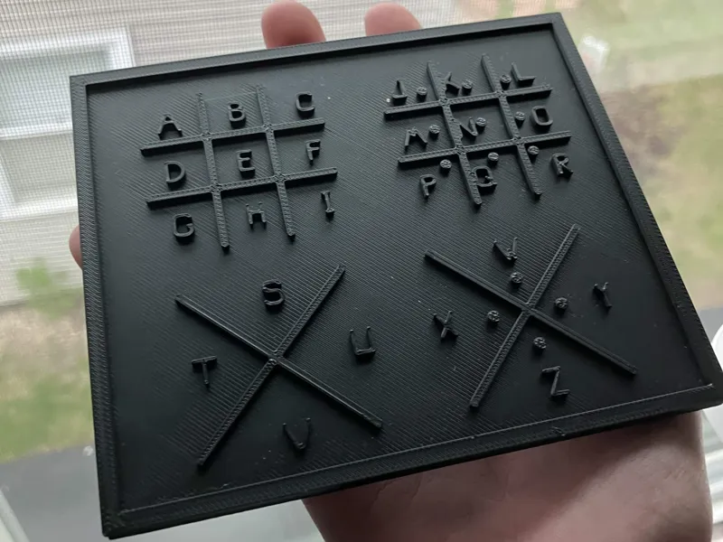 Pigpen Cipher Key 