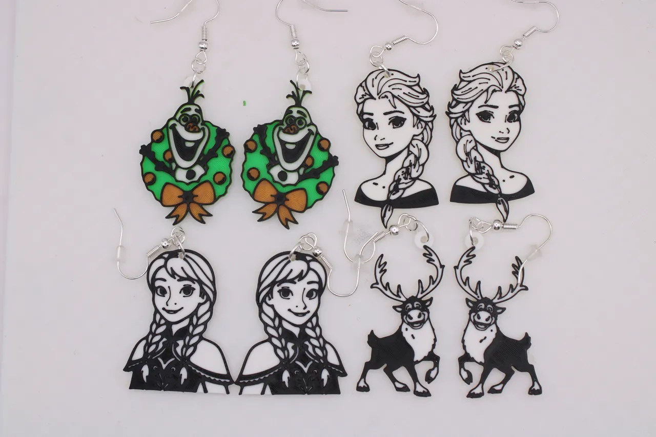 Frozen Earrings view 2