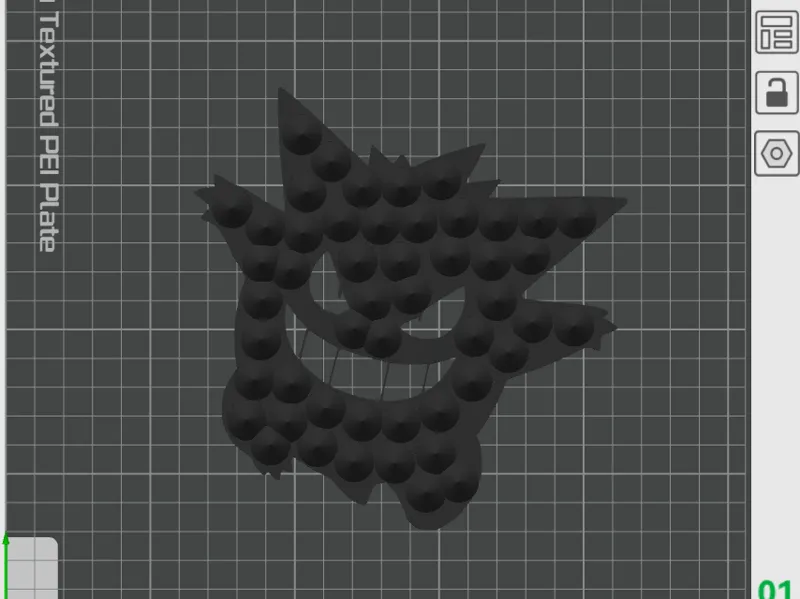Gengar Snowboarding Stomp Pad