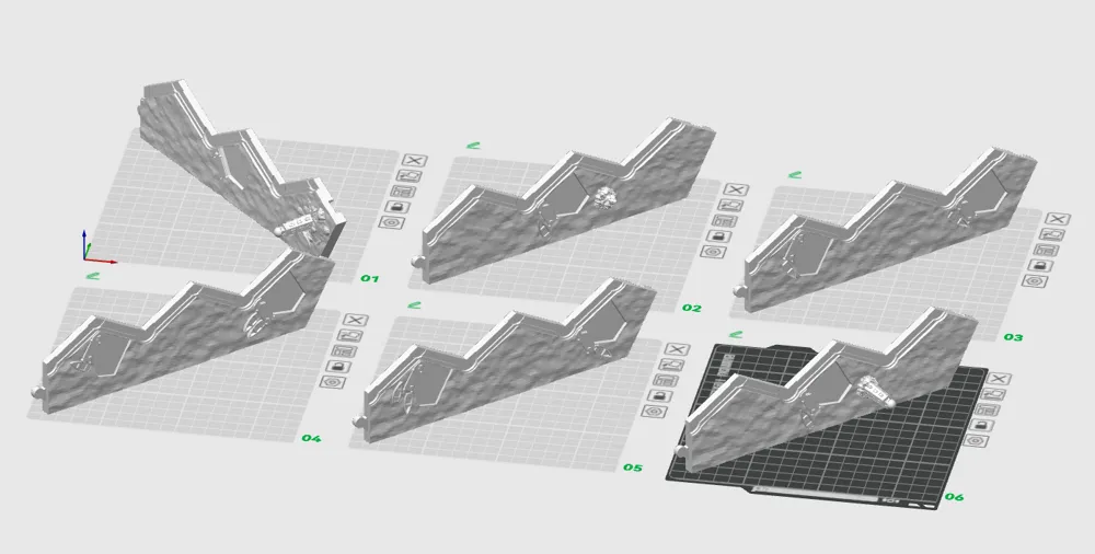 Catan puzzle border by Bokassa MakerWorld