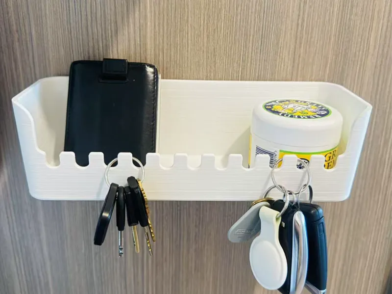 Key Hanger with Storage (Large)