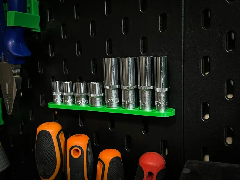Skadis 1/4" socket stand