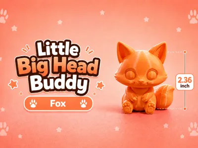 Little Big Head Buddy – Finn the Fox