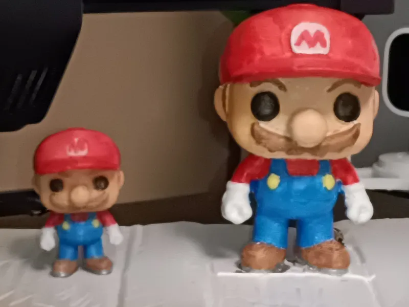 Mario Pop Figure (Box Image Included)
