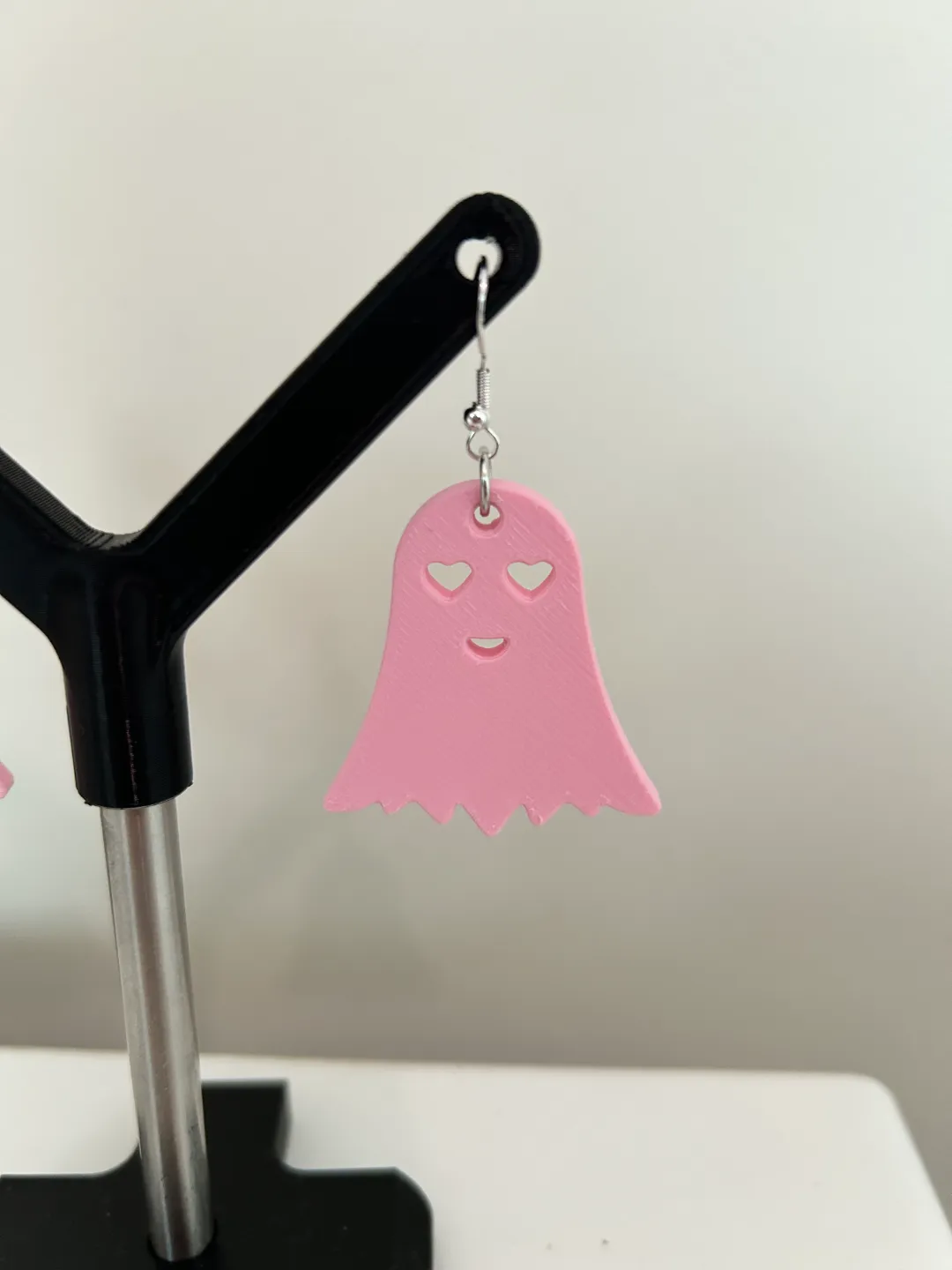 Cute ghost earrings view 2