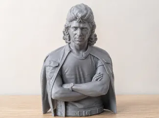 Camaron de la isla estilo realista busto