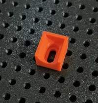 Longer 1/4" female side with longer screw slot