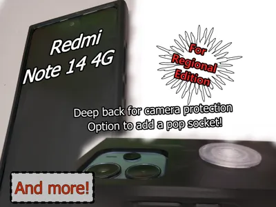 Redmi note 14 4g Case (regional)
