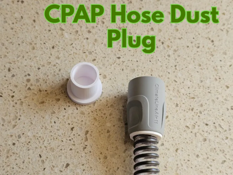 CPAP Hose End Dust Plug