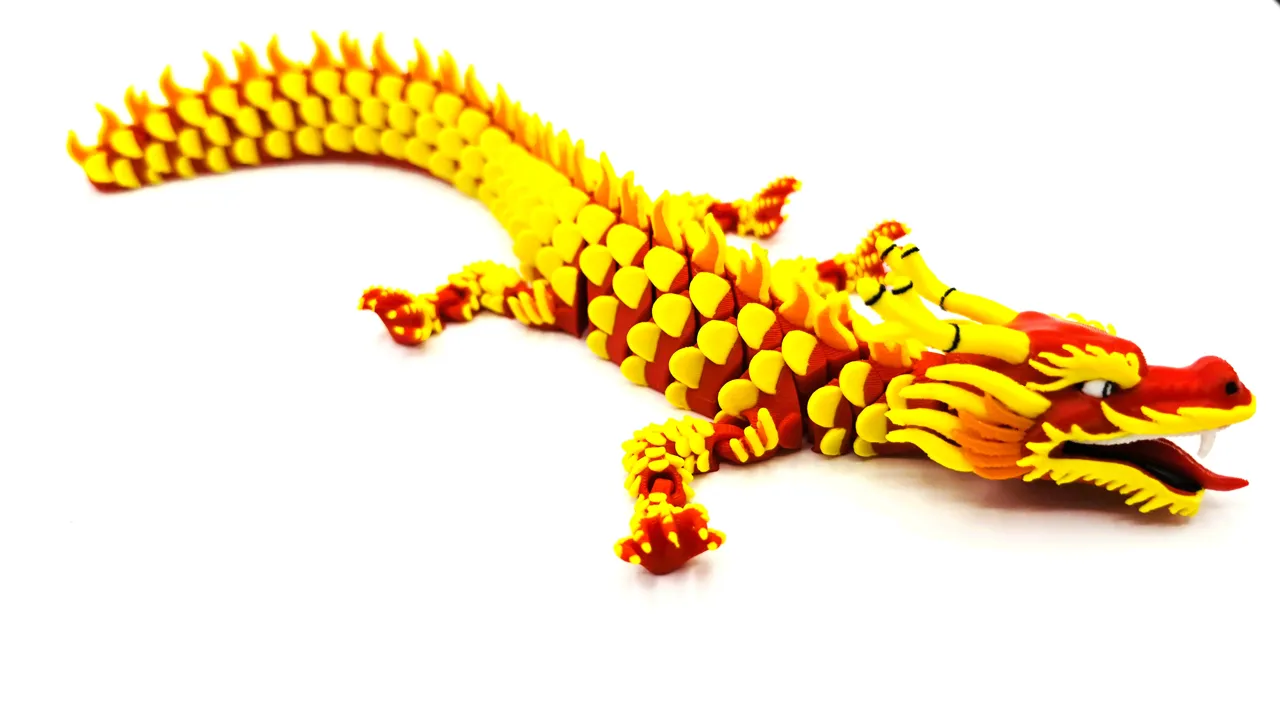Flexi Oriental Dragon view 3