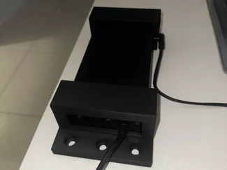 Samsung Odyssey G9 power brick mount for sim rig