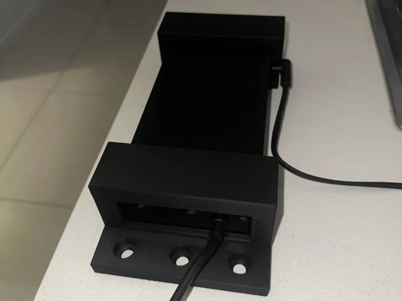 Samsung Odyssey G9 power brick mount for sim rig