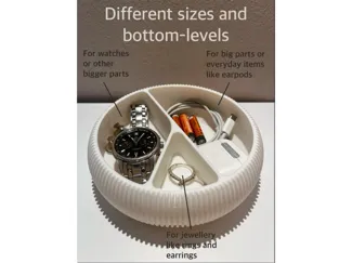 EDC Bowl - Bowl for everyday items - 3 sections