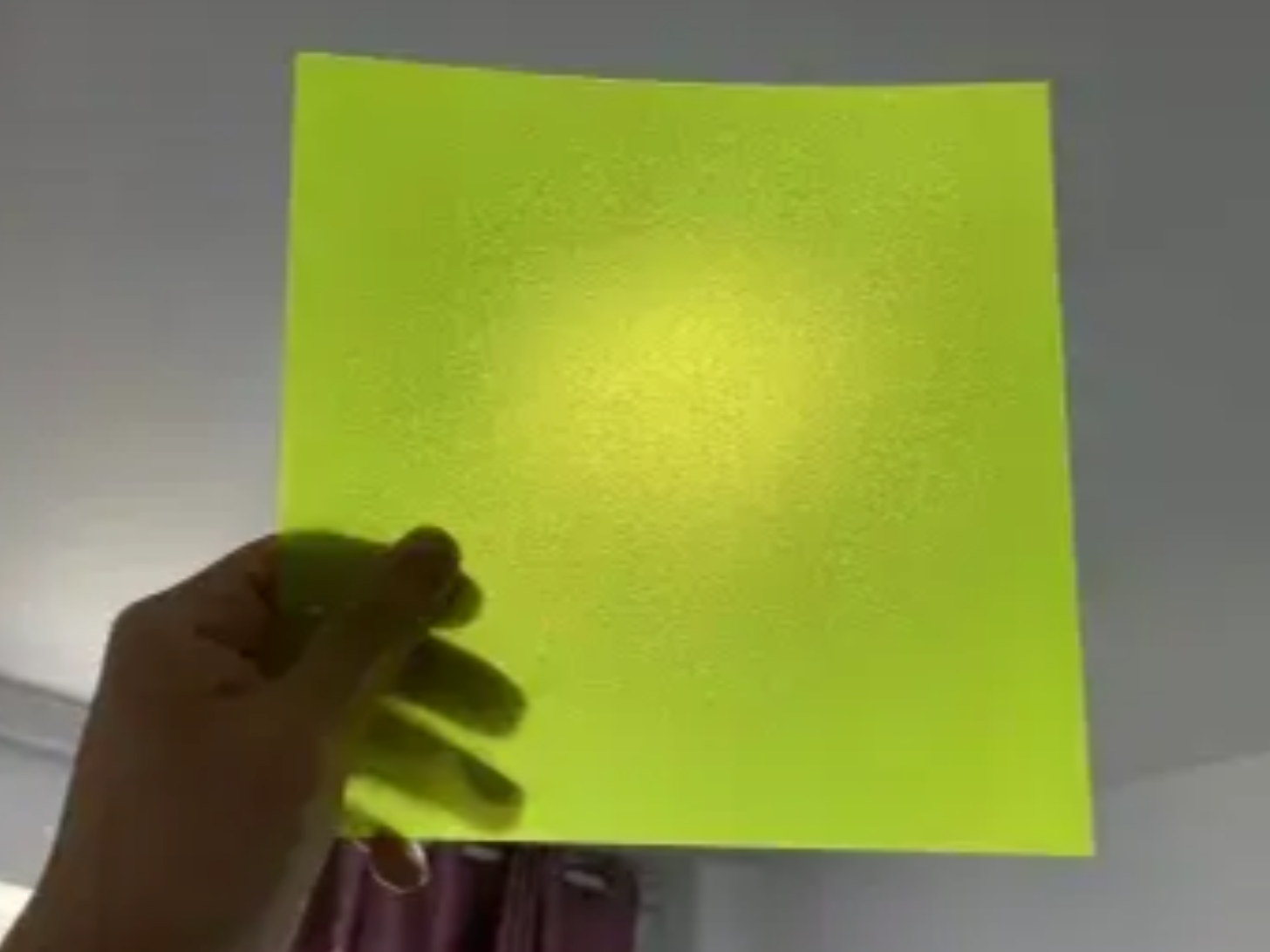 The upgraded P2S first-layer flatness test model