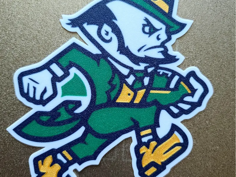 2025 Notre Dame Football Leprachaun