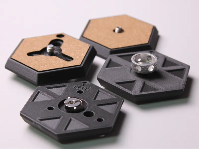 Bogen/Manfrotto 3/8" Hexagonal Quick Release Plate