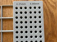 Bac Gridfinity pour mèches 6 et 6,25 mm — photo 1