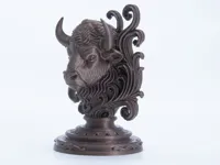 Ornamental Bull Bust
