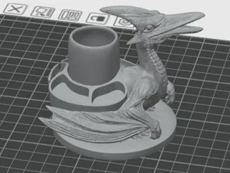 Pteranodon　ペン立て　眼鏡置き