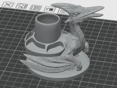 Pteranodon Pen and Glasses Holder