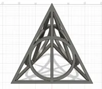 Deathly hallows big size 250mm