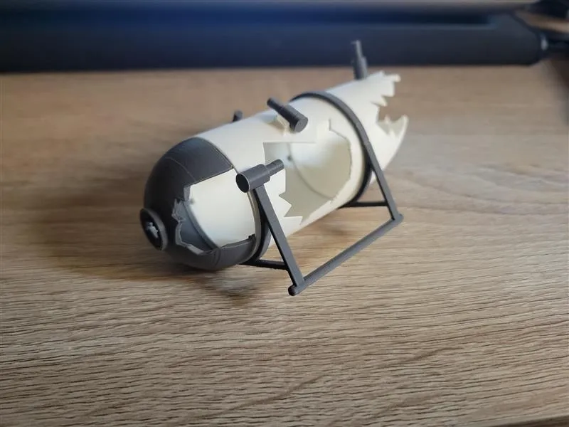 Sunken Sub Aquarium Decor
