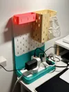 Model A: 240*240*3mm Pegboard with Base 