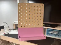 Model C-01: 320*300*5mm Pegboard with Base