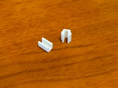 Aluminum profile shelf clamp