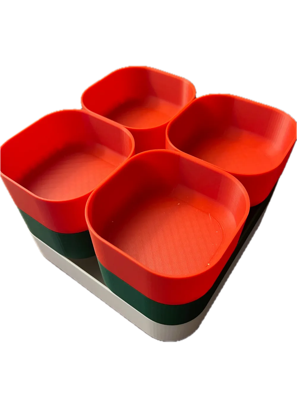 Nesting trays 2u tall remixed by gwenhidwy makerworld