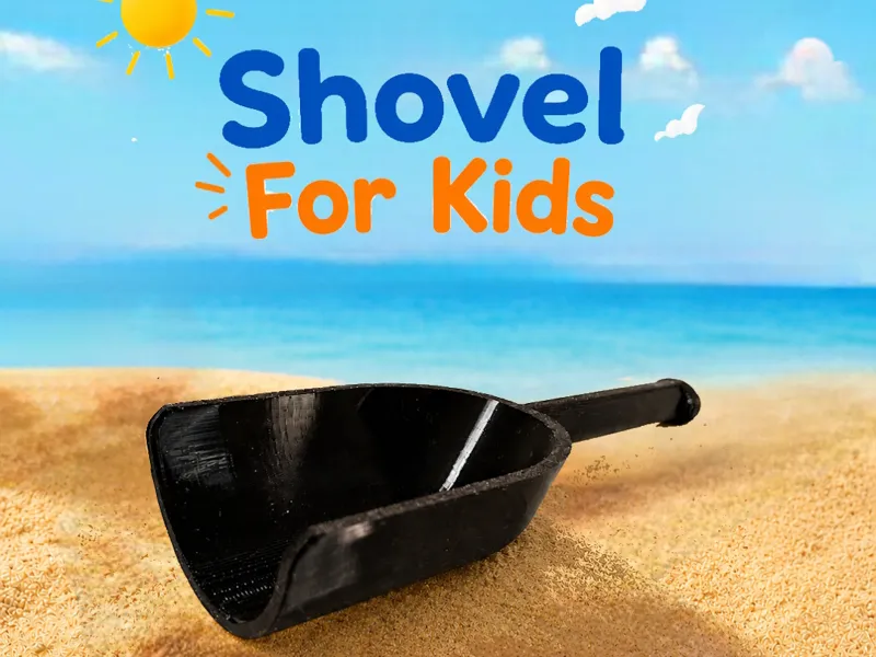 Kids Shovel for Sandbox & Beach