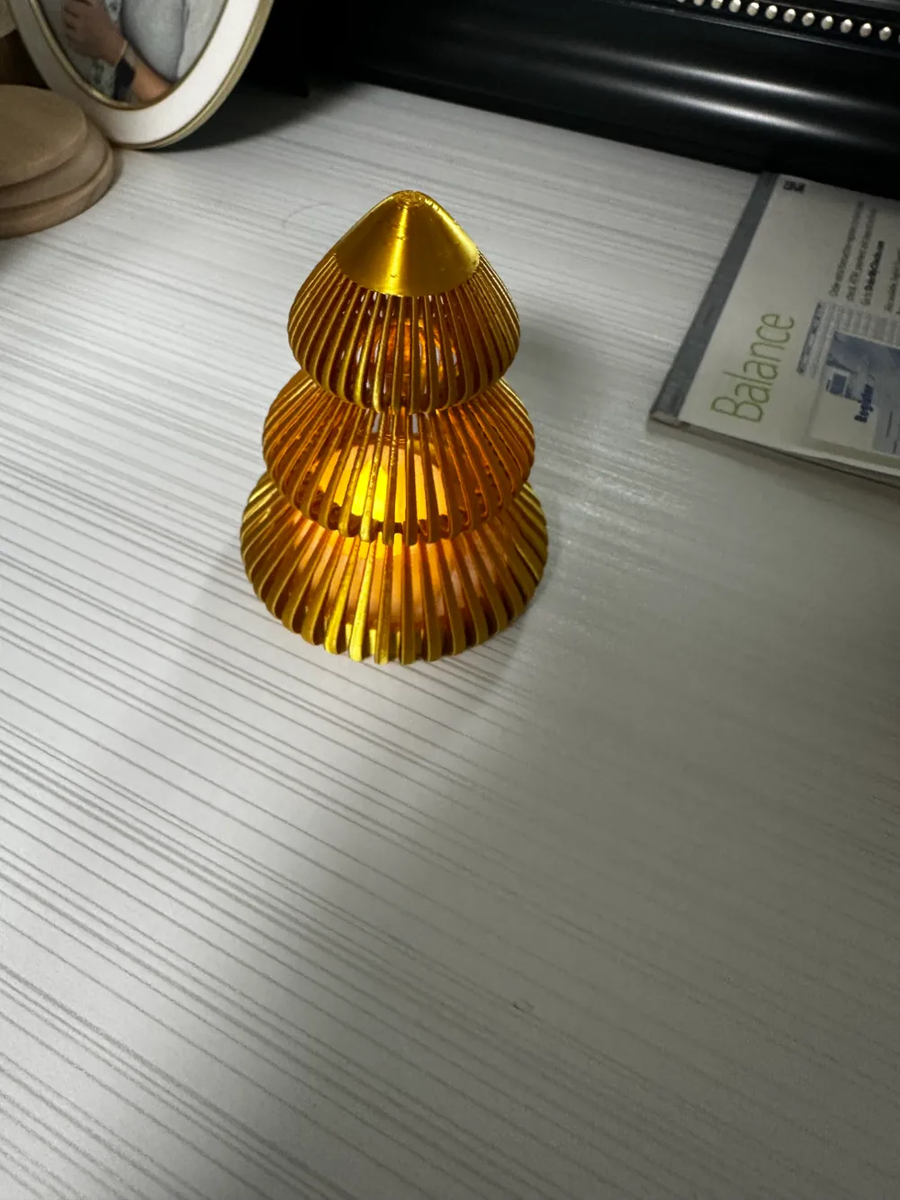 Modern Christmas Tree Tea Light by Thomas Sundberg - MakerWorld