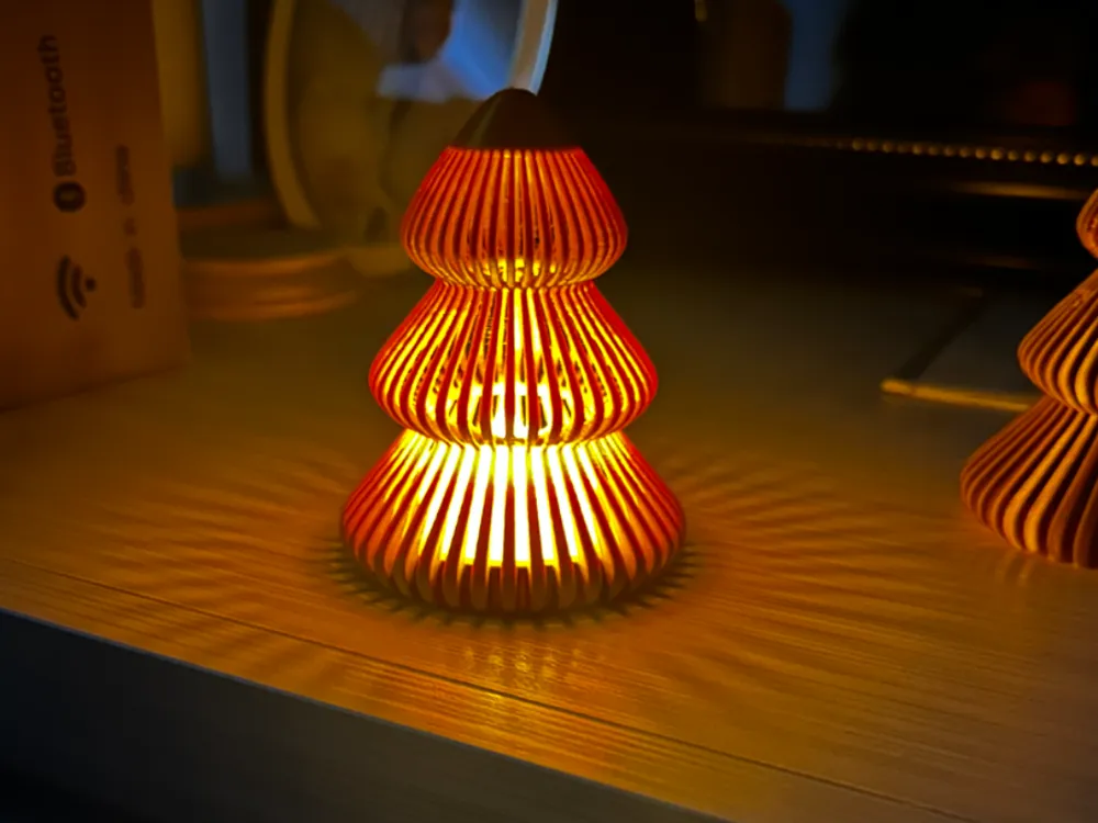 Modern Christmas Tree Tea Light by Thomas Sundberg - MakerWorld