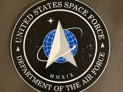 Space Force Seal - 4 color