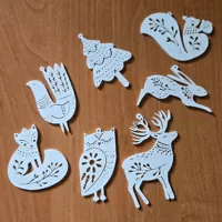 Décorations animaux de Noël — photo 2