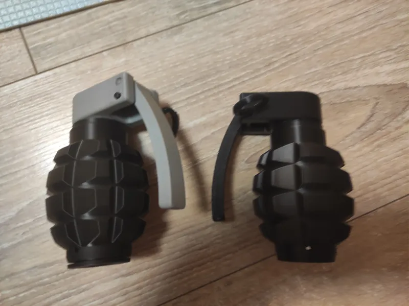 Hand grenade candy dispenser