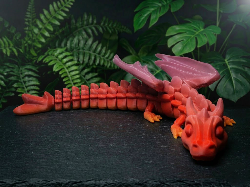 Fantasy Articulated Chinese Dragon - Flexi Design