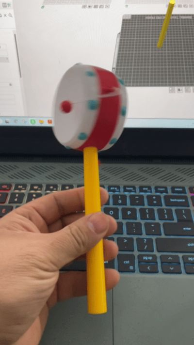 拨浪鼓 rattle drum 手摇鼓 bo lang gu