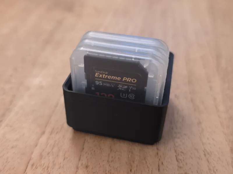 Sandisk SD Case Gridfinity Bin