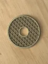 Seigaiha Coaster with bottom layer