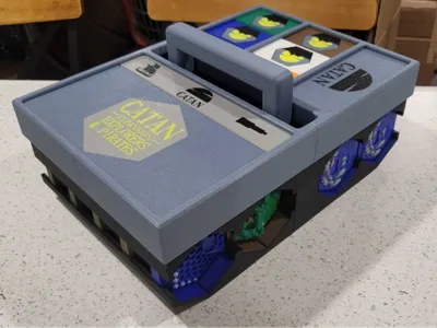 3D Catan Explorers & Pirates Case Remix