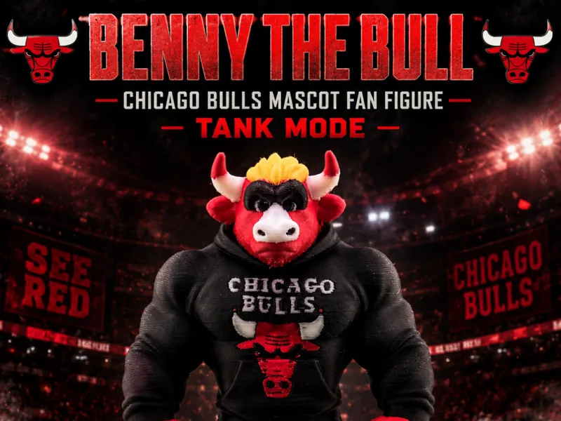 Benny The Bull – Chicago Bulls Mascot (Tank Mode)