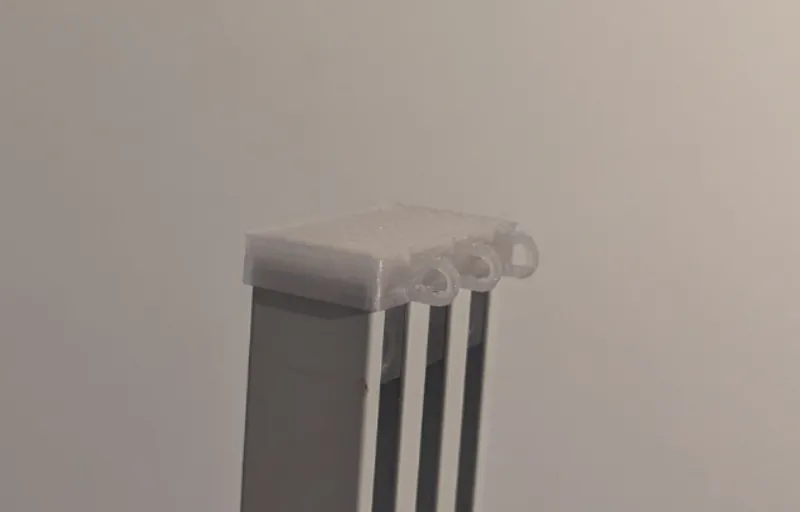 Ikea Vidga 3 track curtain end piece