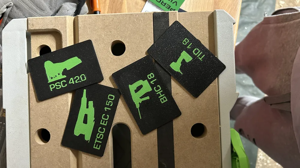 Festool ETSC 125 Systainer Label by Sim78@ MakerWorld: Download Free 3D ...