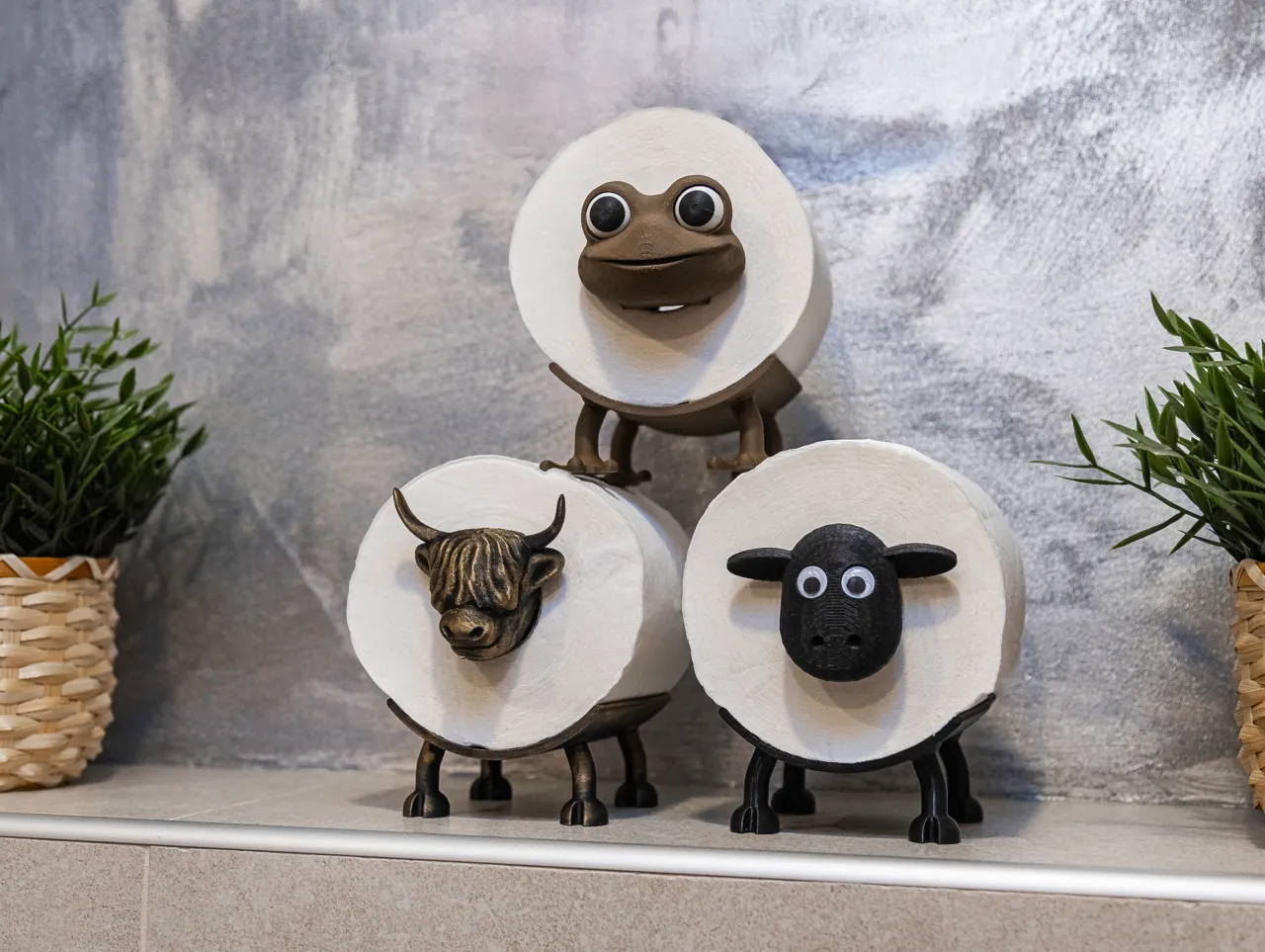 Froggy! - Toilet Paper Holder - FITS ALL! view 3