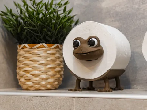 Froggy! - Toilet Paper Holder - FITS ALL!