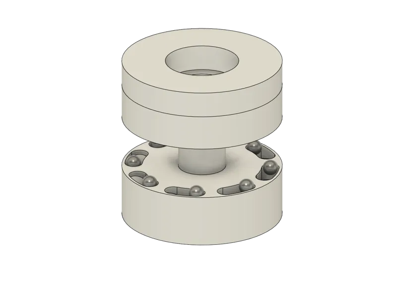 Low friction freewheel
