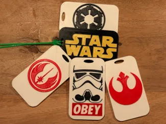 Star Wars Luggage Tags