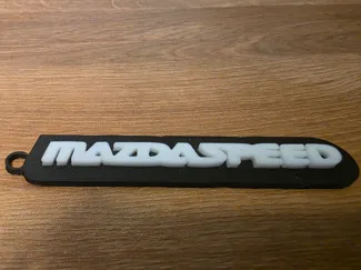 Mazdaspeed keychain